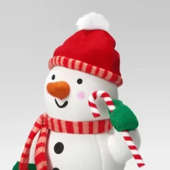 12.5" Battery Operated Animated Plush Snowman Figurine - Wondershop™ White -Wondershop Sales GUEST 60104824 5b6f 47a0 9920 88288602718e
