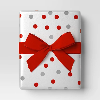 75' Christmas Velvet Ribbon Red With Metallic Edge - Wondershop™ 3 75' Christmas Velvet Ribbon Red With Metallic Edge - Wondershop™