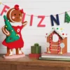17.25" Fabric Gingerbread Woman Holding Tree Decorative Sculpture - Wondershop™ Brown -Wondershop Sales GUEST 61b65659 1024 4595 b0d5 10fcf8ea353a