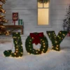 19" Greenery 'Joy' LED Christmas Novelty Sculpture Light With Red Bow - Wondershop™ -Wondershop Sales GUEST 61ca3722 4bff 4f0f 9b85 93af996a4f31