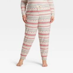 Women's "Let It Snow" Fair Isle Cozy Knit Holiday Matching Family Pajama Pants - Wondershop™ Cream -Wondershop Sales GUEST 62ca1aa9 a792 4c7e 9ff5 7ff224d05602