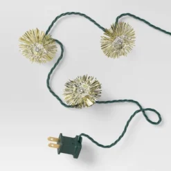 20ct Christmas Tinsel Lights Gold With Warm White Lights With Green Wire - Wondershop™ 7 20ct Christmas Tinsel Lights Gold With Warm White Lights With Green Wire - Wondershop™ -Wondershop Sales GUEST 6486fa41 58f8 4962 88df f429af3d78e3