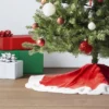 Christmas Plush With Fur Trim Tree Skirt Red And White - Wondershop™ -Wondershop Sales GUEST 656963fe 3084 44a7 a9da 2d1862a758ce