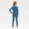 Kids' Hanukkah Ribbed Long Sleeve Shirt And Pants Holiday Matching Family Pajama Set - Wondershop™ Blue -Wondershop Sales GUEST 65785ea1 dcd7 40e4 82a1 777751bcea52