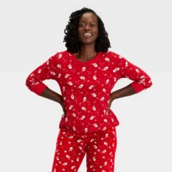 Women's Santa Print Ribbed Long Sleeve Holiday Matching Family Pajama Shirt - Wondershop™ Red 10 Women's Santa Print Ribbed Long Sleeve Holiday Matching Family Pajama Shirt - Wondershop™ Red -Wondershop Sales GUEST 65adab42 0d8c 4997 a75e ee11145fdeee