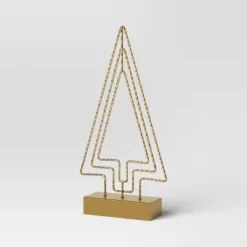 16.25" Battery Operated Lit Wire Christmas Tree Sculpture - Wondershop™ Gold -Wondershop Sales GUEST 6fc2f920 3371 410b 8ce1 108c75befbf3