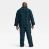 Men's Plaid Flannel Long Sleeve Shirt And Pants Holiday Matching Family Pajama Set - Wondershop™ Navy Blue -Wondershop Sales GUEST 746ac1ef 4cde 4271 b80c 970e0dd29ee3
