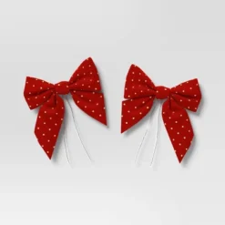2ct Metallic Polka Dot Christmas Decorative Bow - Wondershop™ 9 2ct Metallic Polka Dot Christmas Decorative Bow - Wondershop™ -Wondershop Sales GUEST 7805a6cf 581e 4744 9c41 b6d1da4d13ed