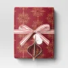 18’ Christmas Fabric Ribbon Ivory/Red Stripes - Wondershop™ -Wondershop Sales GUEST 7bb45269 2832 46a8 97d9 e32e1bd8d6ce