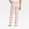 Men's "Let It Snow" Fair Isle Cozy Knit Holiday Matching Family Pajama Pants - Wondershop™ Cream -Wondershop Sales GUEST 7dfd31b5 5b11 4d9f 9559 4813a21af32f