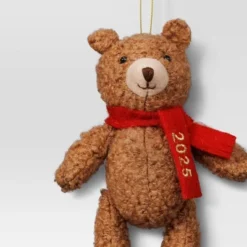 Christmas Fabric Bear Ornament - Wondershop™ -Wondershop Sales GUEST 7e53548f 1d15 4e18 922c ae070f994e42