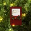 Christmas Wood Door "Merry Christmas" Ornament Red - Wondershop™ -Wondershop Sales GUEST 7fa9e435 d524 4b47 9806 2368d262583f