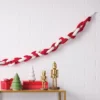 72" Christmas Tube Yarn Garland Red/White - Wondershop™ -Wondershop Sales GUEST 846562fd 1fd5 471a ab98 7698234f5d58
