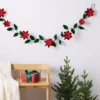 Christmas Fabric Poinsettia Garland Decor - Wondershop™ -Wondershop Sales GUEST 935aa97f 3ed8 471c a1b4 4bb60f280bd2
