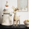 22.5" Fabric Santa Sculpture With Bell Wreath - Wondershop™ White -Wondershop Sales GUEST 9370fc2c 4dc1 4454 a6b6 387873b627c1