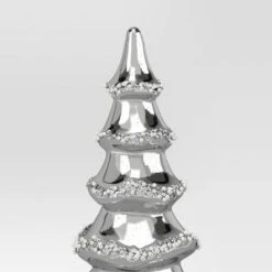 9.13' Christmas Glass Tree Silver - Wondershop™ -Wondershop Sales GUEST 93e13dc6 b2d9 46b1 a83f 8ad8924674c6