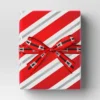 30” 90 Sq Ft Christmas Roll Wrap Red/White/Silver Diagonal Stripes - Wondershop™ -Wondershop Sales GUEST 951e99cc 381e 44fd 8efa c7d79314bed3