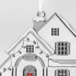 Metal House Christmas Tree Ornament - Wondershop™ -Wondershop Sales GUEST 989094c3 b41a 4eb1 a0ac 34ee13400e08