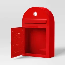 Christmas Metal Red Postbox Decor - Wondershop™ -Wondershop Sales GUEST 9a268ca3 d95b 4266 ac4c b33ccc3782bf
