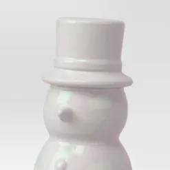 7" Christmas Ceramic Iridescent Snowman Figurine - Wondershop™ 7 7" Christmas Ceramic Iridescent Snowman Figurine - Wondershop™ -Wondershop Sales GUEST 9aa77c66 04cb 408d 86ac 4ab71802d7a7