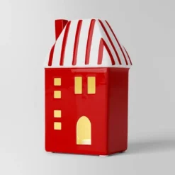 6.25" Christmas Lit Ceramic House - Wondershop™ -Wondershop Sales GUEST 9c1b1596 f194 45bf bcfe fd3f1bf3549f