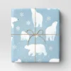 30” 25 Sq Ft Christmas Roll Wrap White Polar Bears On Blue - Wondershop™ -Wondershop Sales GUEST 9d0a33bf 5eb2 492a b69f 043cb9cf651d