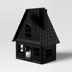 9" Lit Metal House Christmas Village Building - Wondershop™ Black: Battery-Powered Indoor Decorative Object 5 9" Lit Metal House Christmas Village Building - Wondershop™ Black: Battery-Powered Indoor Decorative Object -Wondershop Sales GUEST 9ea9e8ee df36 47a0 a7de 999c79479554