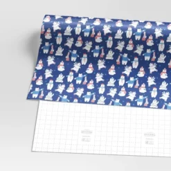 30" 50 Sq Ft Christmas Roll Wrap Polar Bears On Blue - Wondershop™ -Wondershop Sales GUEST 9eed5387 4cbe 4e25 9a3b baef7b935c1f