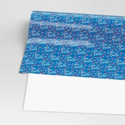 40” 125 Sq Ft Christmas Roll Wrap Love Santa On Blue - Wondershop™ -Wondershop Sales GUEST 9fd09a72 58c3 49c4 b094 674550d4bea5