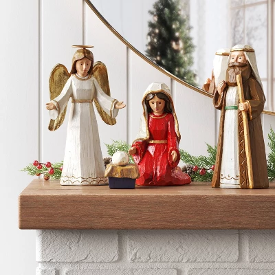 5pc Nativity Scene Figurine Set - Wondershop™ 3 5pc Nativity Scene Figurine Set - Wondershop™