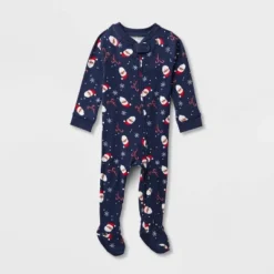 Baby Santa Print Ribbed Holiday Matching Family Footed Pajamas - Wondershop™ Navy Blue 5 Baby Santa Print Ribbed Holiday Matching Family Footed Pajamas - Wondershop™ Navy Blue -Wondershop Sales GUEST a0e081a6 eda7 4fe9 9b11 815cff5953d7
