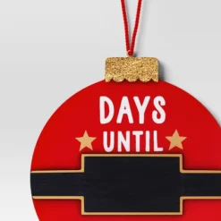 Christmas Wood Circle Countdown Ornament - Wondershop™ -Wondershop Sales GUEST a23e813f 68da 4bbe 945f 65b86122ada8