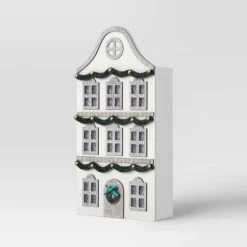 Christmas Lit Mantle House White - Wondershop™ -Wondershop Sales GUEST a784749c 98a1 493c 8789 ca81f378d0ba