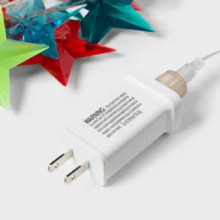 10ct LED Dewdrop Star Christmas Indoor Outdoor Novelty String Lights Multicolor With Clear Wire - Wondershop™ -Wondershop Sales GUEST a8dac0c4 49f2 4267 8fc2 09f2a665f725