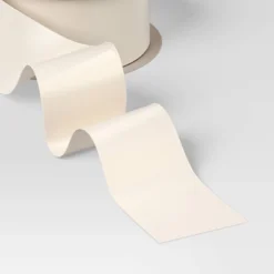 36' Christmas Holiday Cheer Premium Ribbon Ivory Satin - Wondershop™ -Wondershop Sales GUEST aa5507c2 ac6a 48a7 b0c0 54564bd3aa62