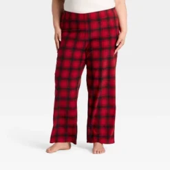 Women's Plaid Microfleece Holiday Matching Family Pajama Pants - Wondershop™ Red/Black -Wondershop Sales GUEST ad671050 00ba 450d b73a f3c5686acb54