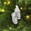 5.31" Christmas Glass Silver Shoes Ornament - Wondershop™ 2 5.31" Christmas Glass Silver Shoes Ornament - Wondershop™ -Wondershop Sales GUEST af73a79c 0093 4188 a300 afc3cb695078
