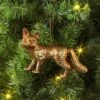 Christmas Gold Fox Ornament - Wondershop™
