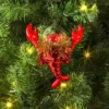 Christmas Lobster With Tinsel Collar Ornament - Wondershop™