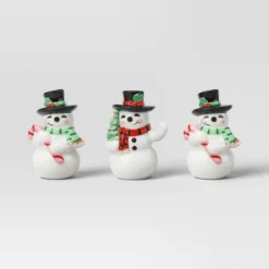 12pc Battery Operated Glittered Paper Christmas Village Set With Bottle Brush Trees And Snowmen - Wondershop™ White/Pink/Blue -Wondershop Sales GUEST b86d9d4e 3c8a 4a90 a8b1 52faf9746214