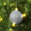 Christmas Silver Beaded Ball Ornament - Wondershop™ -Wondershop Sales GUEST ba8e451a 3bde 49ba 9927 6285d01d1729