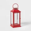 17" Decorative Metal Christmas Lantern Red - Wondershop™ -Wondershop Sales GUEST ba9afd48 15bf 4109 ad74 bcbd838a694e