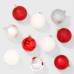 50ct Shatter-Resistant Round Christmas Tree Ornament Set - Wondershop™ -Wondershop Sales GUEST bd063b79 fa05 458c 8ecf b52b6159fc6b