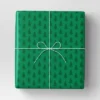 40" 220 Sq Ft Christmas Roll Wrap Green Trees On Green - Wondershop™ -Wondershop Sales GUEST bd453b35 150c 44d1 92dc f69207e83936