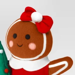 17.25" Fabric Gingerbread Woman Holding Tree Decorative Sculpture - Wondershop™ Brown 6 17.25" Fabric Gingerbread Woman Holding Tree Decorative Sculpture - Wondershop™ Brown -Wondershop Sales GUEST bfe1ba8b ddbd 4326 8e49 771224a7500c