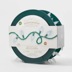 150ct LED C6 Faceted Christmas String Lights Spool With Green Wire - Wondershop™ -Wondershop Sales GUEST c3145ba6 931d 4e1f bc5b a4075eb3042b