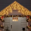 300ct High Density Christmas Icicle Lights Clear With White Wire - Wondershop™: Indoor/Outdoor, Incandescent -Wondershop Sales GUEST c3b4d469 7e54 4022 b879 e584daab39ea