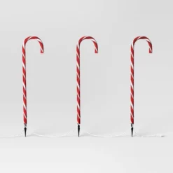 3pc LED Candy Cane Christmas Novelty Path Lights - Wondershop™ -Wondershop Sales GUEST c42b62b2 4d3d 4660 a490 0a18f2123e84
