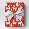 30” 20 Sq Ft Christmas Roll Wrap Scandinavian Trees And Deer On Red - Wondershop™ -Wondershop Sales GUEST ca693265 008a 4594 81ab b56af5405dab