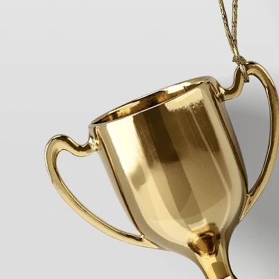 Christmas Gold Resin Trophy Ornament - Wondershop™ 4 Christmas Gold Resin Trophy Ornament - Wondershop™ - Image 2